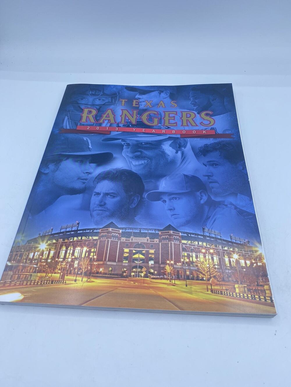 2013 Texas Rangers Official Baseball Yearbook---Nolan Ryan EX